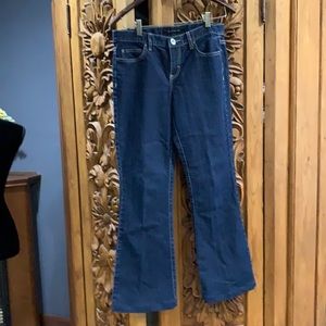EUC Calvin Klein flare wide leg size 4 jean